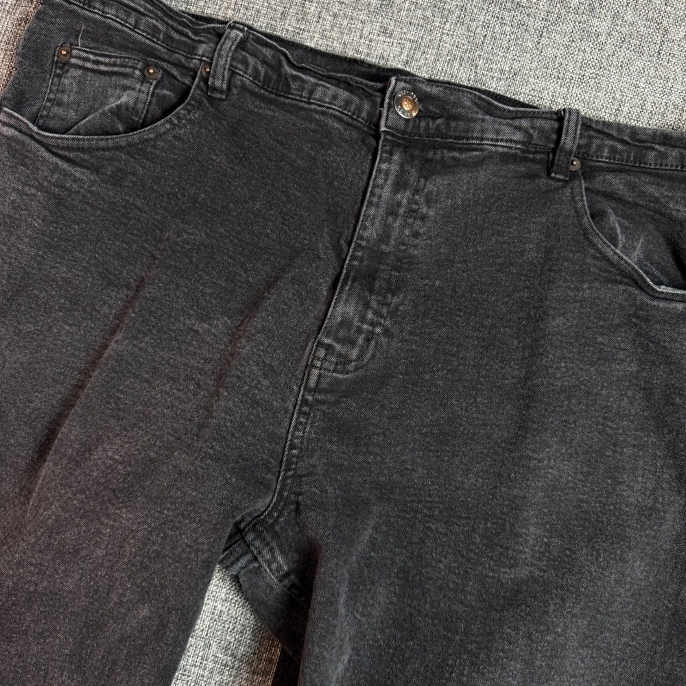 Mens Architect Jean Company Jeans | Waist 40 | Black Faded Straight Leg Denim - Picture 2 of 14